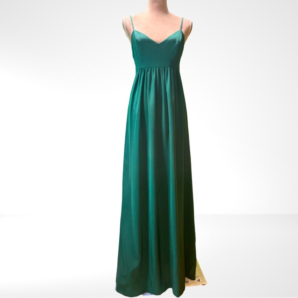 Amanda Uprichard Green Maxi Dress